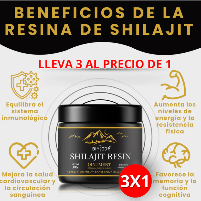 3x1 SHILAJIT HIMALAYA (LLEVA 3 UNIDADES AL PRECIO DE 1)