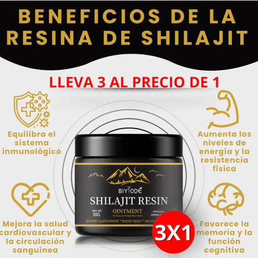 3x1 SHILAJIT HIMALAYA (LLEVA 3 UNIDADES AL PRECIO DE 1)